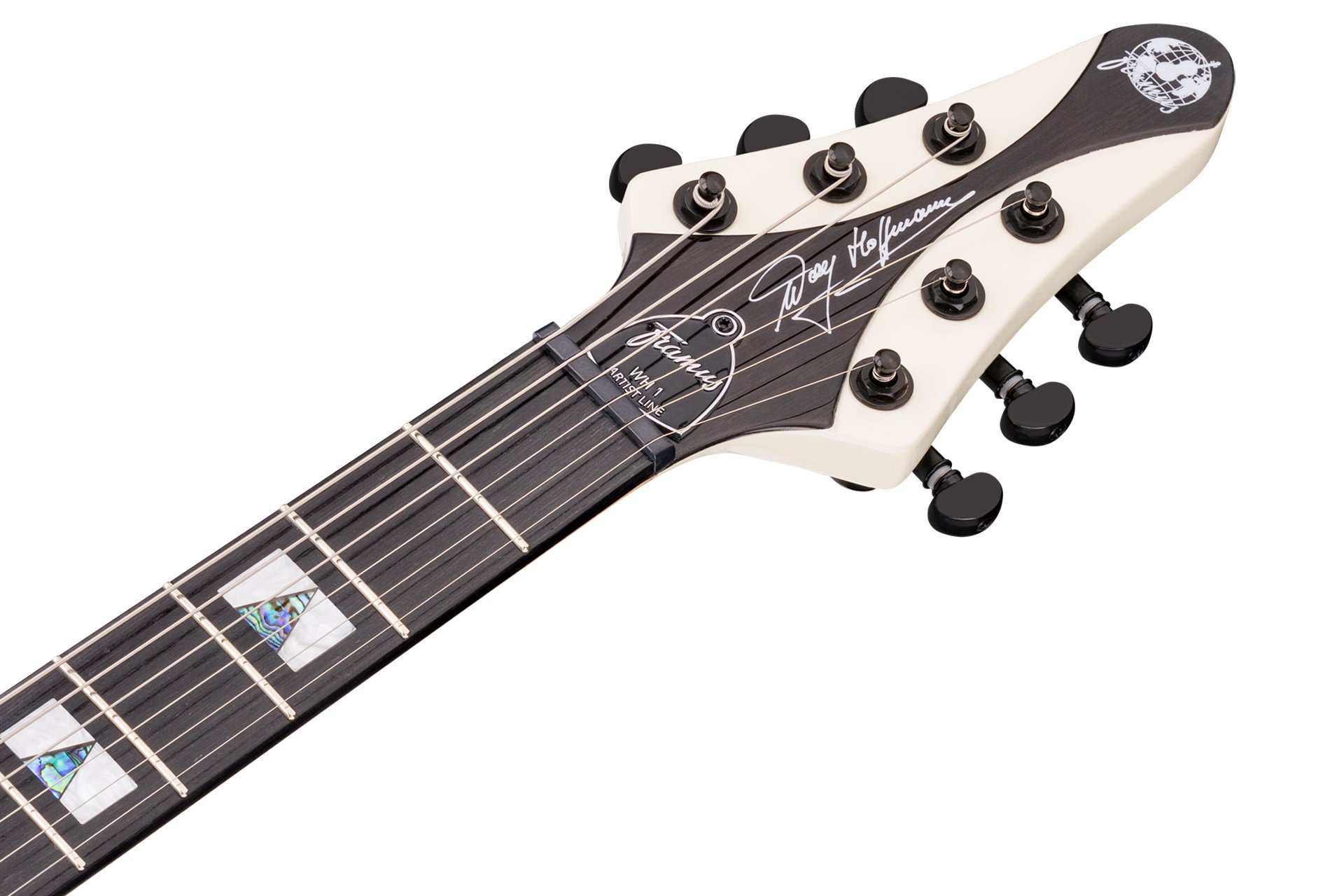 Artist Line Breaker WH-1 - Solid Creme White High Polish E-Gitarre
